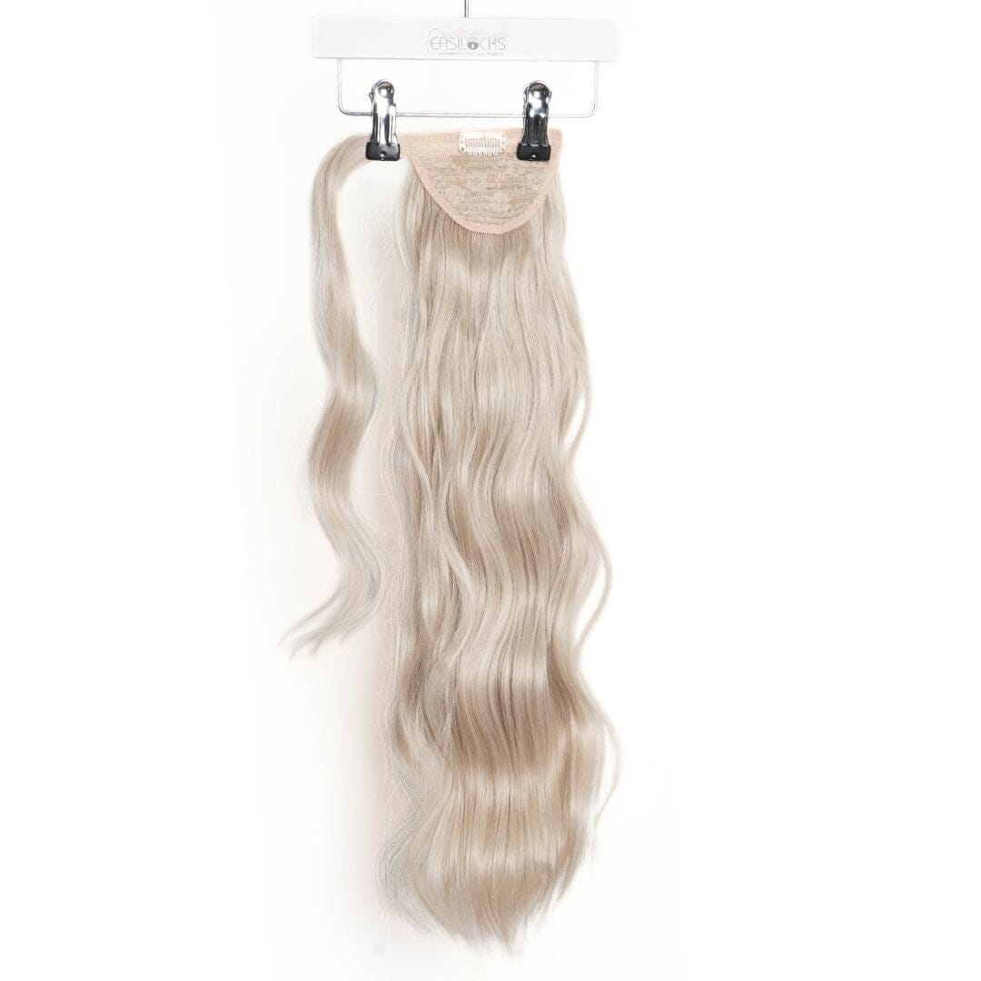 Long Clip-In Ponytails (22" - 30") Clip In Ponytail Easilocks 22" The Loose Wave Clip-In Ponytail Pearl Blonde 