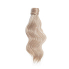 14" Wavy Clip In Ponytail Wavy Ponytail Easilocks Ash Blonde 