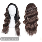 The Headband Wig Perfect Curl The Headband Easilocks DARK BROWN OMBRE 