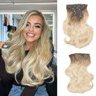 20" Volume Bouncy Clip In Hair Extensions Bouncy Clip In Hair Extensions Easilocks 