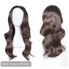 The Headband Wig Perfect Wave The Headband Easilocks Dark Brown Ombre 