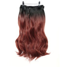 20" Volume Bouncy Clip In Hair Extensions Bouncy Clip In Hair Extensions Easilocks Cherry Bomb 