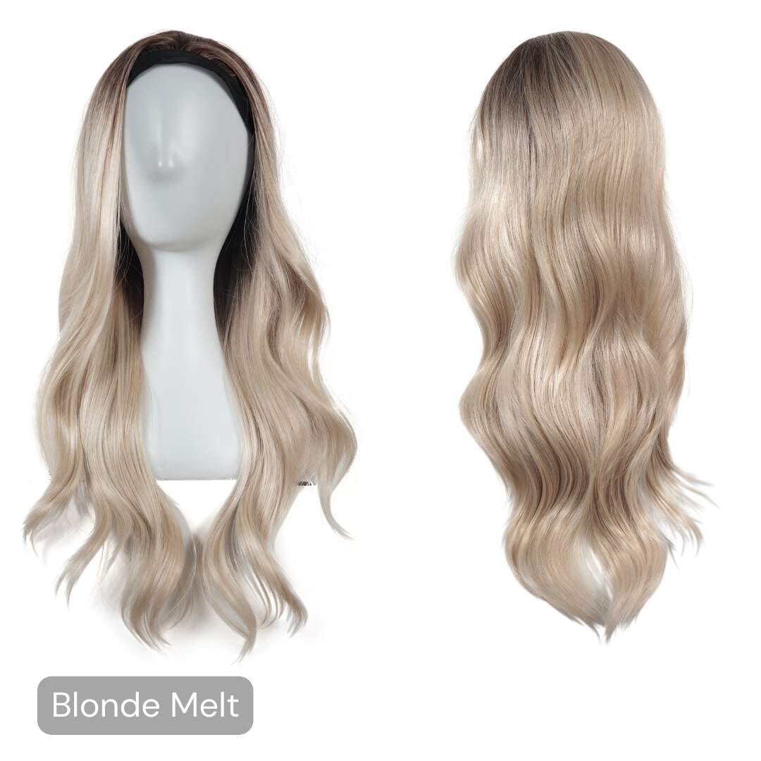 The Headband Wig Perfect Wave The Headband Easilocks Blonde Melt 