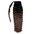 24" Deep Wave Clip-in Ponytail (7432028782787)