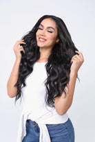 20" Wavy Clip In Hair Extensions (7419362541763)