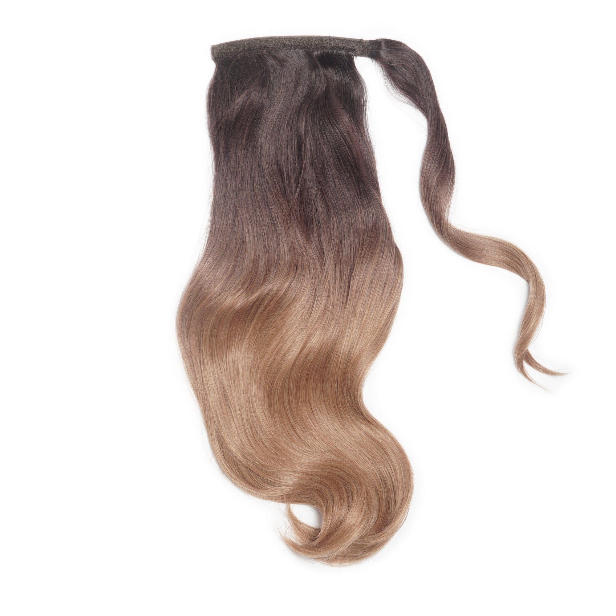 20" Volume Bouncy Clip In Ponytail Clip In Ponytail Easilocks Medium Brown Ombre ( PRE ORDER ) 