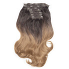 20" Volume Bouncy Clip In Hair Extensions Bouncy Clip In Hair Extensions Easilocks 