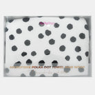 Microfiber Polka dot towel hair wrap (7226513359043)