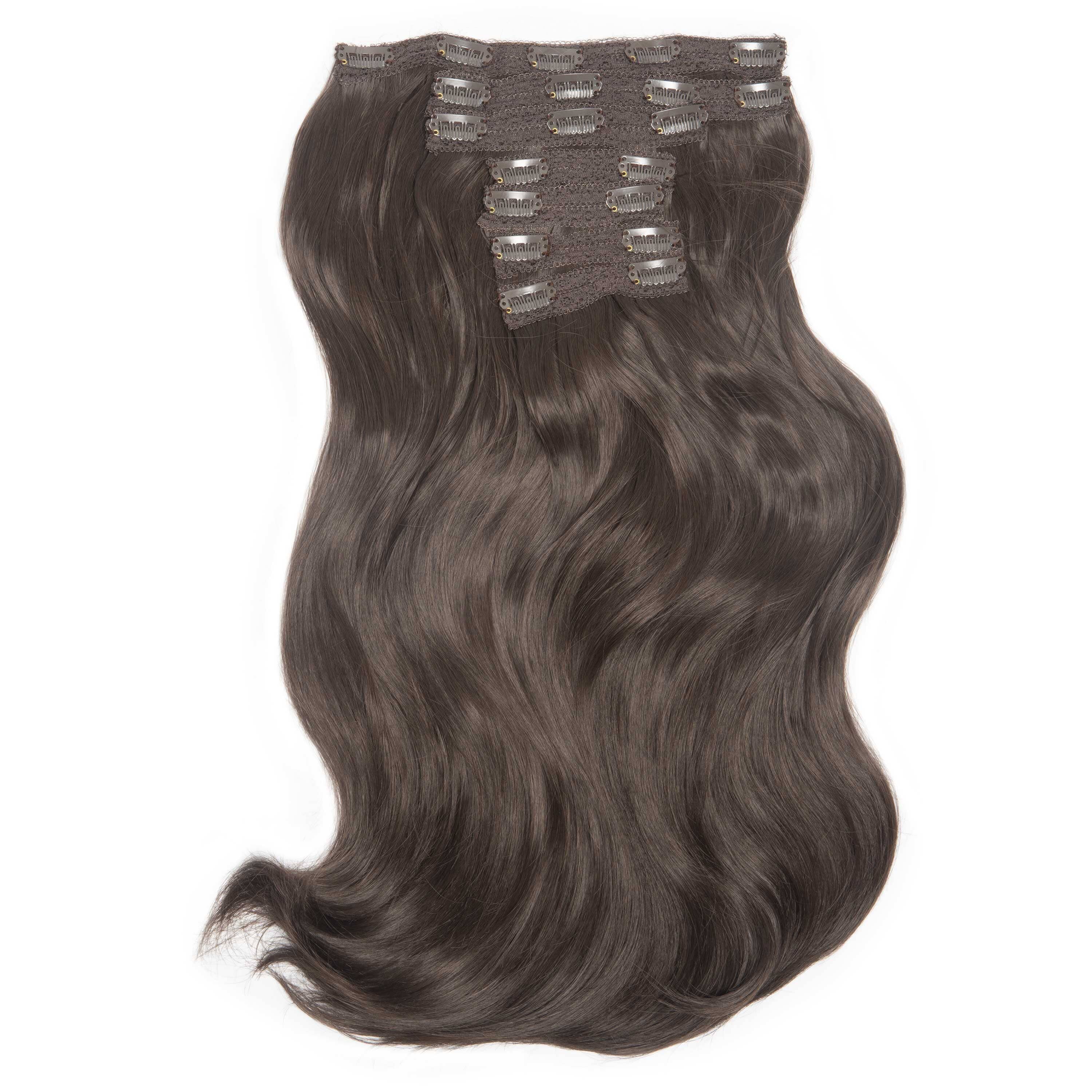 20" Volume Bouncy Clip In Hair Extensions Bouncy Clip In Hair Extensions Easilocks 