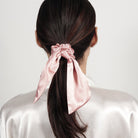 Satin Ribbon Scrunchie (Short) (7129677824195)