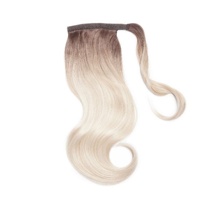 20" Volume Bouncy Clip In Ponytail Clip In Ponytail Easilocks Rooted Blonde ( PRE ORDER ) 