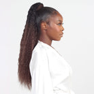 22" Natural Texture Clip- In Ponytail (7431982710979)