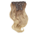 20" Volume Bouncy Clip In Hair Extensions Bouncy Clip In Hair Extensions Easilocks 