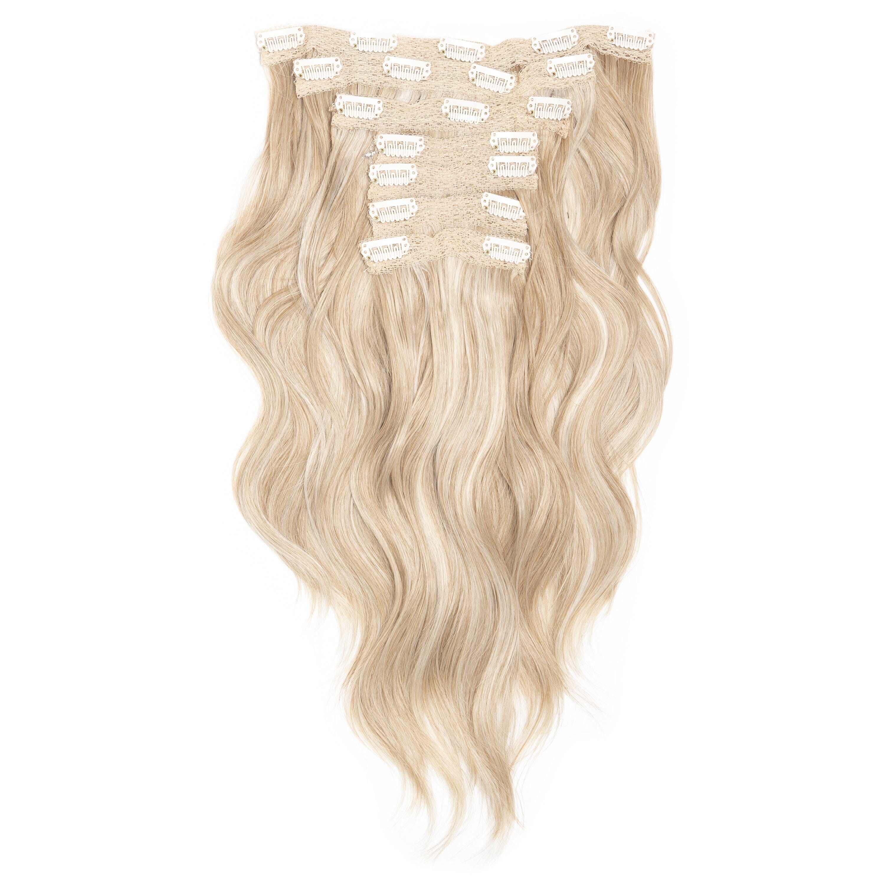 14" Wavy Clip In Hair Extensions Wavy Clip In Hair Extensions Easilocks 