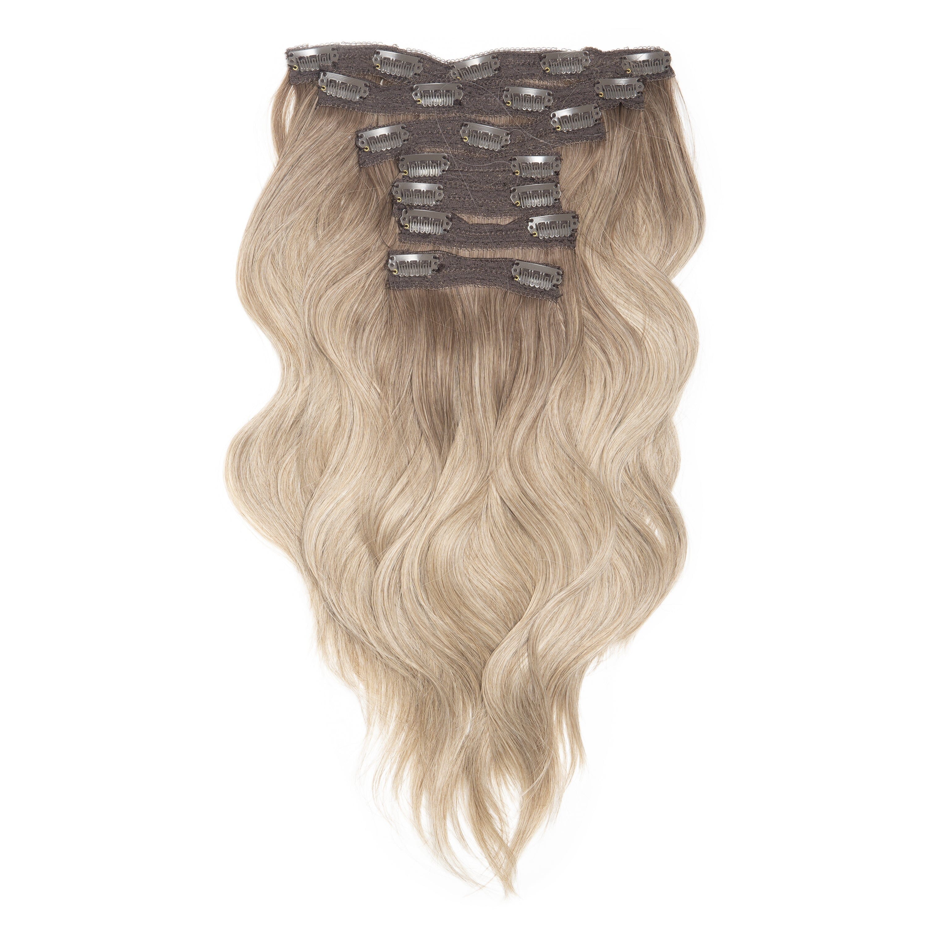 14" Wavy Clip In Hair Extensions Wavy Clip In Hair Extensions Easilocks 