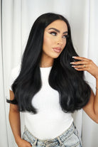 20" Volume Bouncy Clip In Hair Extensions Bouncy Clip In Hair Extensions Easilocks 