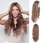 The Loose Wave HD Fibre 24" Lace U Part Wig U Part Wigs Easilocks Fudge Brownie 