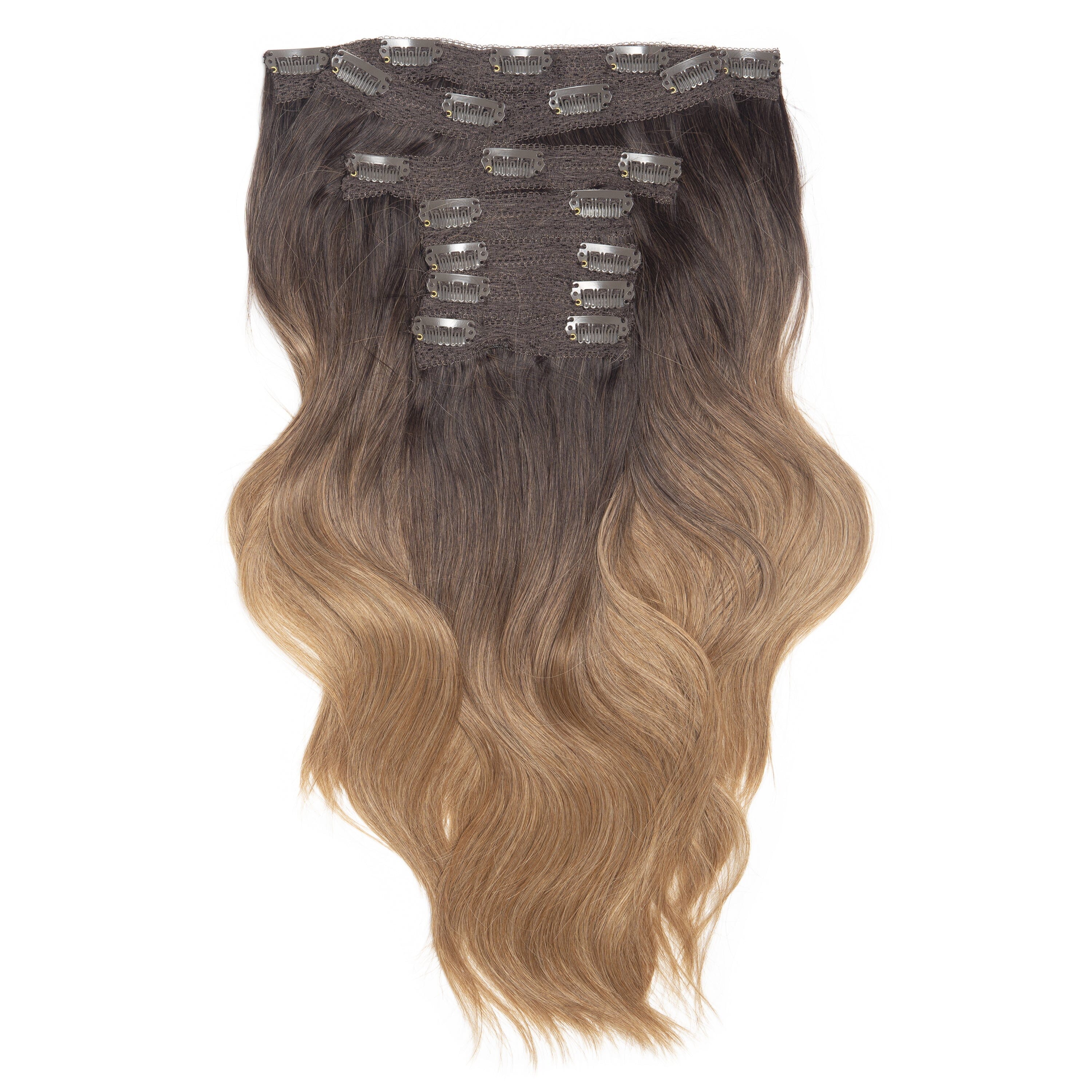 14" Wavy Clip In Hair Extensions Wavy Clip In Hair Extensions Easilocks 