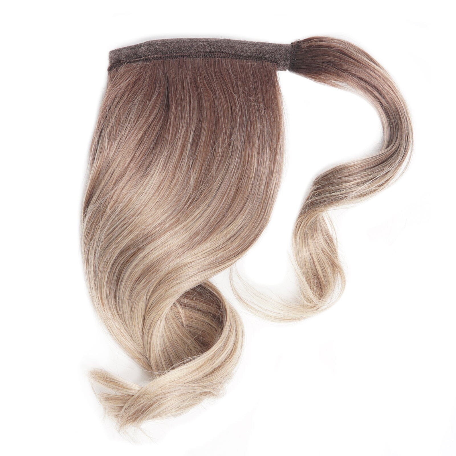 12" Clip-In Short HD Fibre Bouncy Ponytail Clip In Ponytails Easilocks  Sand & Vanilla