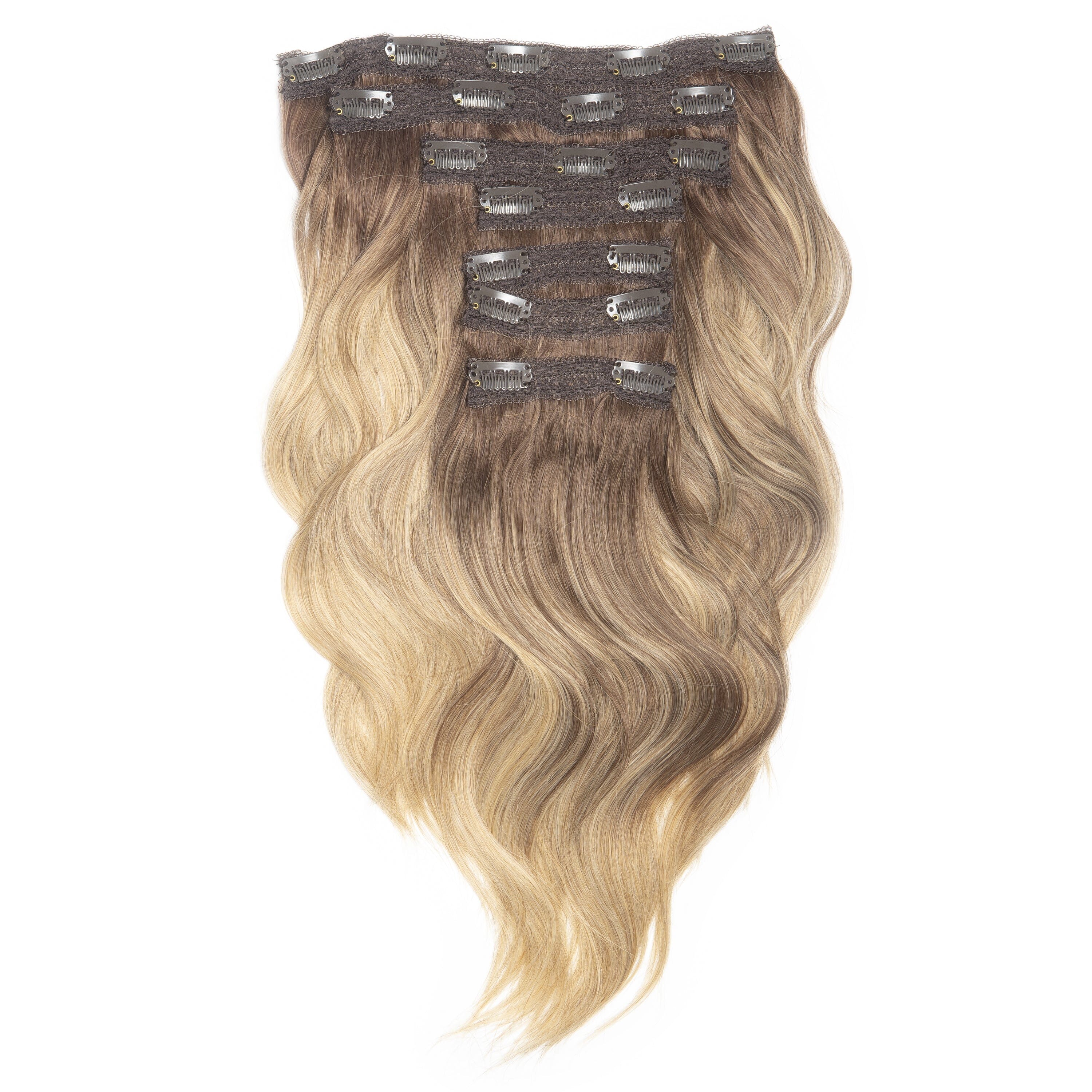 14" Wavy Clip In Hair Extensions Wavy Clip In Hair Extensions Easilocks 